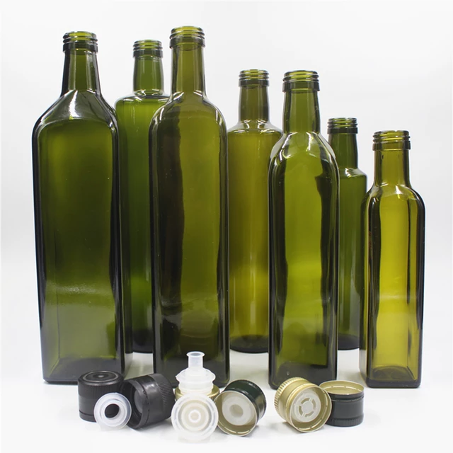 200ml Flat Glass Spirits Bottle,glass bottle made of super flint material